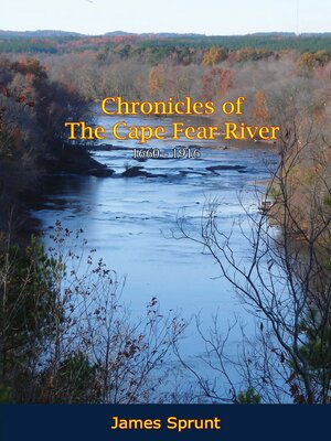 cover image of Chronicles of the Cape Fear River